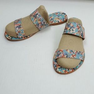 Joie A La Plage floral blue  sandals size 38
